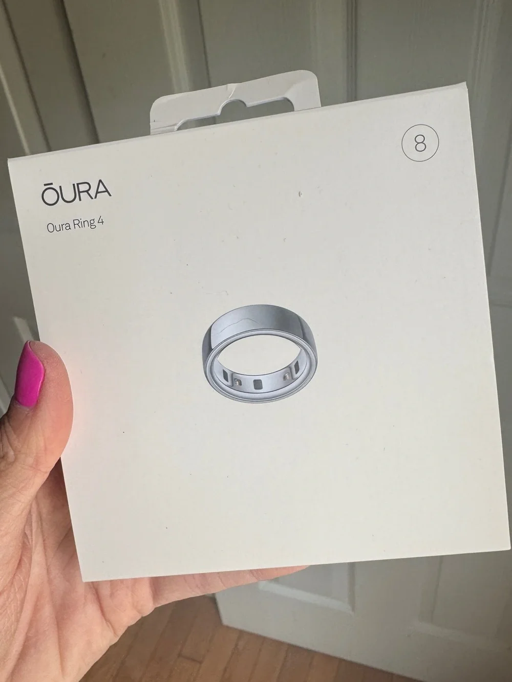 Brand new Oura 4 ring size 8